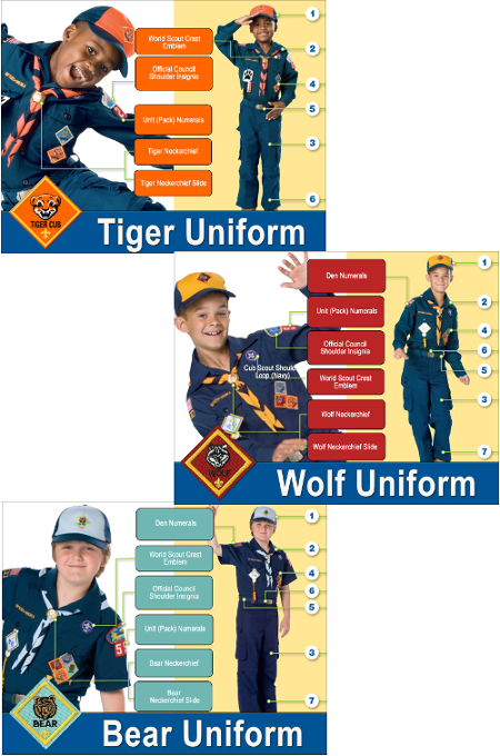 tiger-wolf-bear-uniform